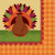 Turkey Dinner Fall Autumn Thanksgiving Holiday Party Paper Dinner Napkins
