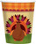 Turkey Dinner Fall Autumn Thanksgiving Holiday Party 18 ct. 9 oz. Paper Cups