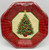 Elegant Season Christmas Tree Holiday Party 7" Octagonal Paper Dessert Plates