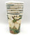 Holiday Wishes Poinsettia Flower Holly Christmas Party 9 oz. Paper Cups