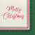 Elegant Evergreen Christmas Tree Holiday Party 40 ct. Paper Beverage Napkins
