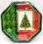 Joyful Gathering Holiday Christmas Tree Banquet Party 7" Paper Dessert Plates