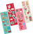 Peppermint Twist Winter Christmas Holiday Party Favor 36 ct. Sticker Strips