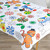 Peppermint Twist Winter Christmas Holiday Party Decoration Color-In Tablecover