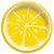 Tutti Frutti Lemon Fruit Summer Luau Theme Party 6.75" Paper Dessert Plates