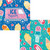 Tasty Treats Summer Luau Birthday Ice Cream Party Paper Luncheon Napkins