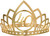 Golden Age Over the Hill Adult 40th Birthday Party Favor Foil & Foam Crown