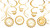 Golden Age Over the Hill Adult 60th Birthday Party Fan & Swirl Decorating Kit