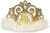 Golden Age Over the Hill Adult Birthday Party Favor Crown Plastic Flashing Tiara