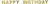 Golden Age Over the Hill Adult Birthday Party Decoration Fringe Letter Banner