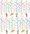 Fiesta Cinco de Mayo Pepper Sombrero Theme Party Hanging Decoration Whirls
