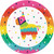 Fiesta Fun Cinco de Mayo Mexican Theme Birthday Party 9" Paper Dinner Plates