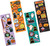 Spooky Friends Haunted House Halloween Party Favor Decals 36 ct. Sticker Strips