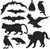 Halloween Silhouettes Haunted House Carnival Party Hanging Wall Decoration
