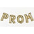 Prom Gold Letters Theme Party Decooration Foil Mylar Balloon Letter Banner Kit