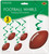 Football Game Day Sports Banquet Theme Party Hanging Decoration 5 ct. Whirls