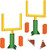Football Goal Post Sports Banquet Theme Party Table Decoration 3D Centerpiece
