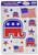 Republican Election Time Patriotic Party Wall Decoration Peel N Place Clings