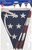 Americana July 4th USA Patriotic Theme Party Decoration Fabric Pennant Banner