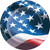 Freedom Flag USA Patriotic July 4th Theme Party 7" Paper Dessert Plates