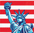 Lady Liberty USA Patriotic July 4th Theme Party Paper Beverage Napkins