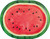 Marvelous Melon Watermelon Summer Luau Theme Party 12" x 9.25" Banquet Plates