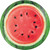 Marvelous Melon Watermelon Summer Luau Theme Party 9" Paper Dinner Plates