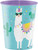 Llama Party Animal Cute Kids Birthday Party Favor 16 oz. Plastic Cup