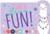 Llama Fun Exotic Animal Fiesta Kids Birthday Party Invitations w/Envelopes