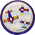 Lil Flyer Airplane Plane Cute Boys Kids Birthday Party 9" Paper Dinner Plates
