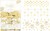 Happy 50th Anniversary Golden Bridal Wedding Party Decoration Confetti 3-Pack