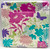 Spring Silhouettes Floral Flower Garden Party 7" Square Paper Dessert Plates