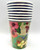 Le Jardin Spring Floral Flower Garden Cocktail Party 9 oz. Paper Cups