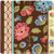Elegant Jacquard Floral Flower Garden Party 10.25" Square Paper Banquet Plates
