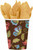 Elegant Jacquard Floral Flower General Garden Theme Party 9 oz. Paper Cups
