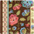 Elegant Jacquard Floral Flower Garden Party 7" Square Paper Dessert Plates