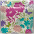 Spring Silhouettes Floral Flower Garden Party 10.5" Square Paper Banquet Plates