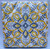 Yellow Tile Spring Floral Flower Garden Party Paper Beverage Napkins