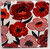 Red Poppy Spring Floral Flower Garden Party Paper Beverage Napkins