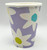 Gingham Daisy Cool Blue Floral Flower Garden Party 9 oz. Paper Cups