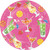 Summer Sippin' Luau Theme Cocktail Party 7" Paper Dessert Plates COCKTAIL TOSS