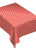 Red Gingham Cookout BBQ Picnic Theme Party Decoration 52" x 90" Vinyl Tablecover