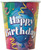Birthday Jubilee Balloons Adult Colorful Theme Party 9 oz. Paper Cups