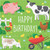 Farm Animals Barnyard Theme Barn Kids Birthday Party Paper Luncheon Napkins
