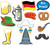 Oktoberfest German Beer Garden Bavarian Theme Party Favor Photo Fun Signs