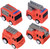 First Responders Firefighter Fire Kids Birthday Party Favor Mini Fire Trucks