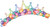 Young and Fab Over the Hill Adult Birthday Party Favor Foil Glitter Paper Crown