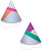 Young and Fab Over the Hill Adult Birthday Party Favor Mini Paper Cone Hats