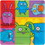 Uglydoll Ugly Dolls Cartoon Birthday Party 10.25" Square Paper Banquet Plates
