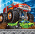 Monster Truck Rally Big Jam Trucks Kids Birthday Party Paper Beverage Napkins